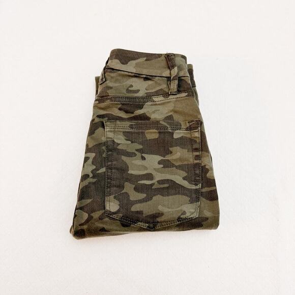 Good American Good Waist Camoflauge Army Print Pants Size 2 - Picture 1 of 7